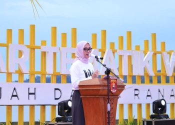 Bupati Lampung Barat Resmikan Pasar Tematik Jelajah Danau Ranau, Minta Dukungan Perbaikan Infrastruktur