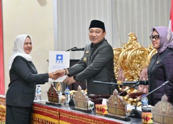 DPRD Lampung Selatan Gelar Paripurna Raperda Pertanggungjawaban APBD 2024, Realisasi Hampir 100 Persen