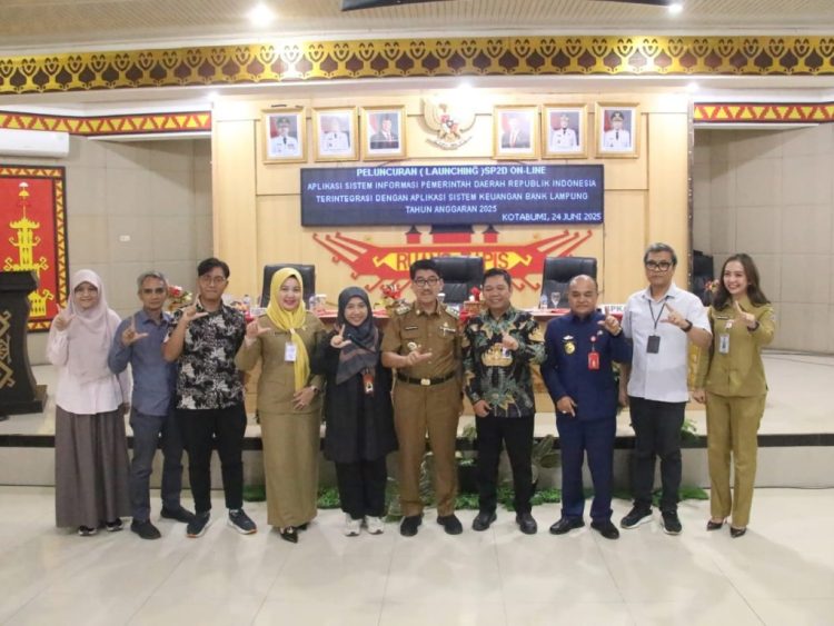 Pemkab Lampung Utara Luncurkan SP2D Online Terintegrasi, Dorong Transparansi dan Efisiensi Keuangan Daerah