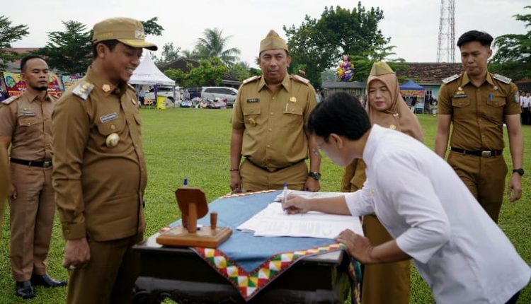 Bupati Pringsewu Ambil Sumpah 1.233 ASN-PPPK, Tekankan Profesionalisme dan Anti-Radikalisme