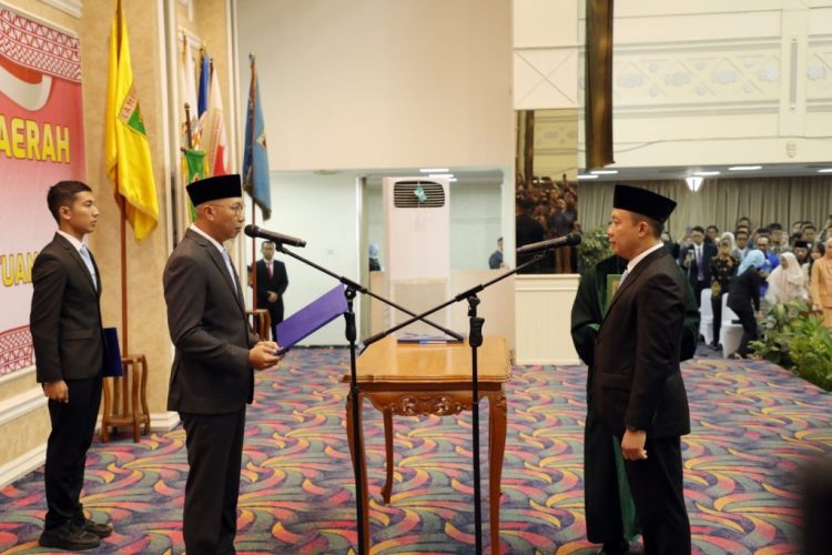 Marindo Kurniawan Resmi Jabat Sekda Termuda Lampung, Gubernur Titip Harapan Besar