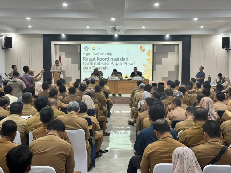 Bupati Lampung Utara Tegaskan Pajak sebagai Pilar Pembangunan dalam Rakor Pajak Pusat dan Daerah