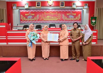 Estafet Kepemimpinan Resmi Berganti, Ratna Yanuana Supriyanto Nahkodai DWP Lampung Selatan