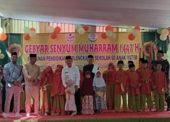 Gebyar Senyum Muharam: Ponpes Yatim Al-Ishlah Pringsewu Rayakan Milad Pertama dengan Santunan Anak Yatim