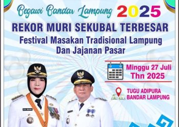 Pesta Rasa dan Budaya, Pemkot Gelar Begawi Bandar Lampung 2025 di Tugu Adipura