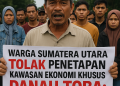 Warga Sumut Tolak KEK Danau Toba: “Kami Bukan Penonton di Tanah Sendiri!”