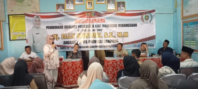Elly Wahyuni Ajak Warga Desa Wisata Ketapang Perkuat Ideologi Pancasila
