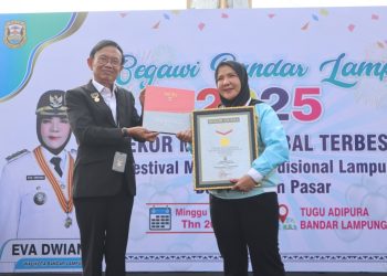 Sekubal Raksasa Pecahkan Rekor MURI, Bandar Lampung Ukir Sejarah di HUT ke-343