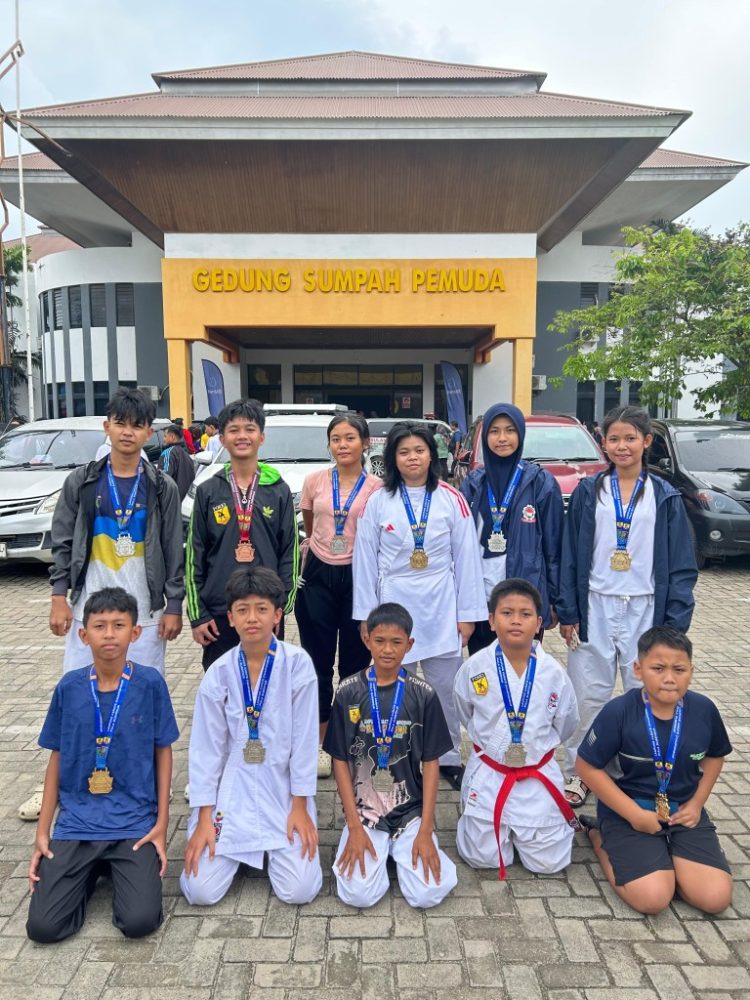 FORKI Lampung Utara Raih Prestasi Gemilang di Piala Gubernur Lampung 2025, Tiga Emas dan Tiga Perunggu Diboyong Pulang