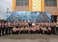 Kado Bhayangkara ke-79: 42 Personel Polres Pringsewu Naik Pangkat, Haru dan Kebanggaan Warnai Upacara