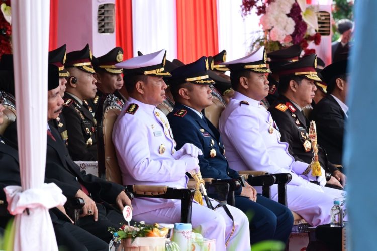 Sinergi TNI-POLRI Makin Erat: Danbrigif 4 Mar/BS dan Ketua Cabang 7 PG Kormar Hadiri HUT Bhayangkara ke-79 di Polda Lampung