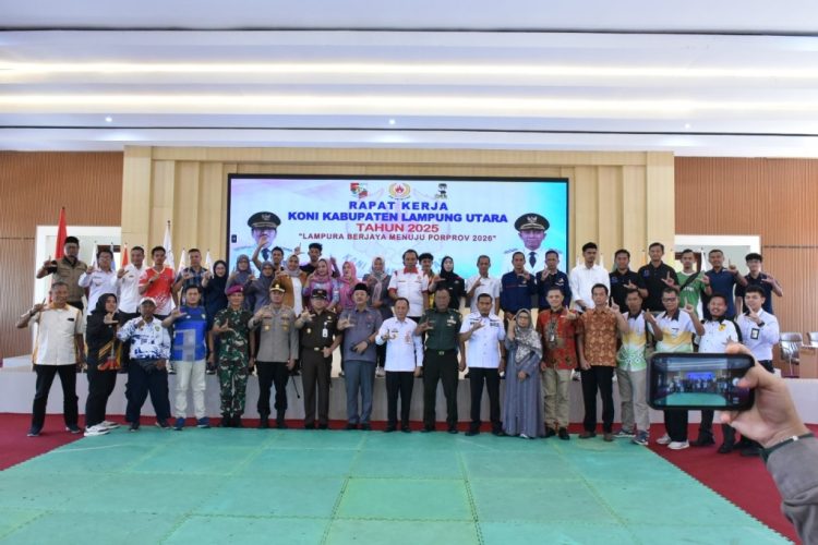 Rapat Kerja KONI Lampung Utara: Siapkan “Lampura Berjaya” Menuju Porprov 2026