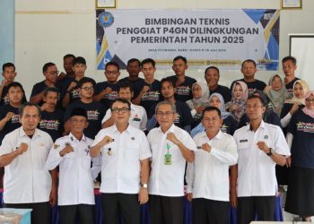 Ajak Pemerintah Bergerak, Kepala BNNK Lamsel Gelar Bimtek P4GN di Titiwangi