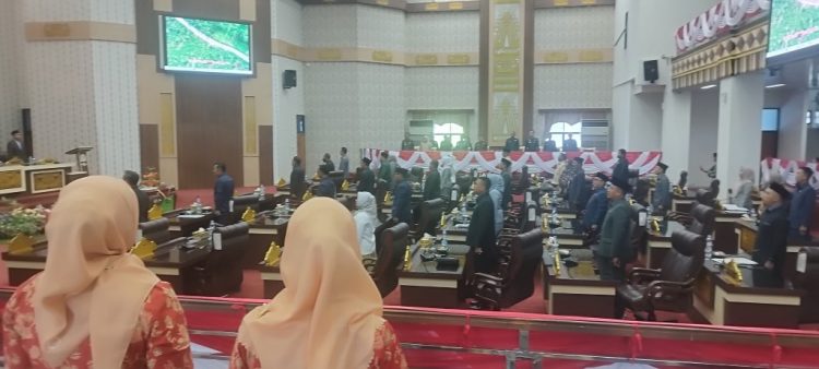 Kantor Pertanahan Pringsewu Hadiri Paripurna DPRD: Wujud Dukung Pembangunan Daerah