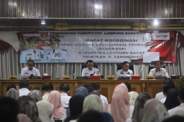 Rakor POP Triwulan II 2025, Bupati Parosil Tekankan Inovasi, Aksi Lapangan, dan Peran Medsos