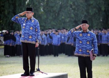 Tata Kelola Penanggulangan Bencana Jadi Fokus Apel Bulanan Pemprov Lampung, Gubernur Dorong Sinergi dan Kolaborasi