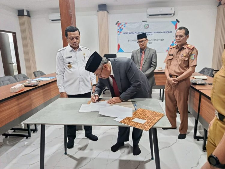 Jajaran Direksi BUMD PT Pringsewu Jaya Sejahtera Resmi Ditetapkan