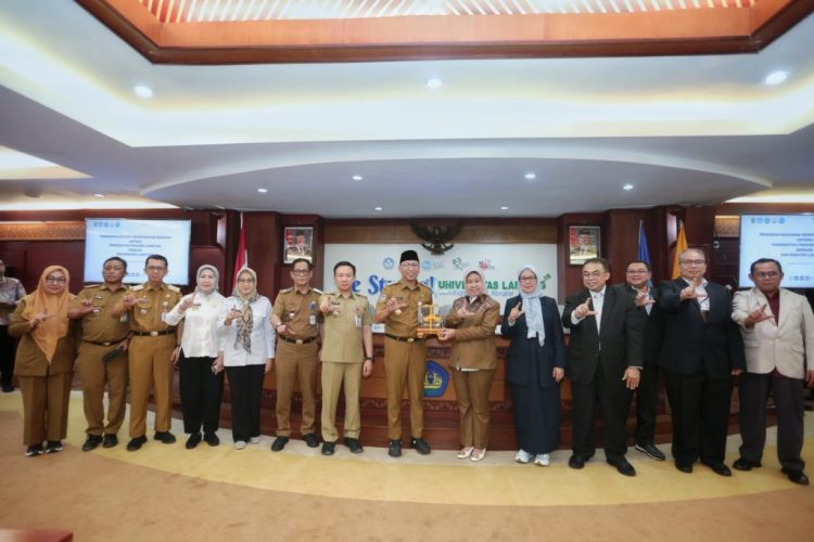 Pemprov Lampung dan Unila Teken MoU: Dorong Pembangunan Daerah Berbasis Ilmu, Riset, dan Inovasi