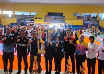 Tanggamus Borong Medali dan Raih Juara Umum di Kick Boxing Championship 2025