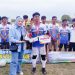 Bella Jayanti Meriahkan Penutupan Mini Soccer League Way Muli, Beri Bonus Juara dan Borong Dagangan UMKM