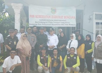 Tinjau Lokasi Banjir, Bupati Tanggamus Turun Langsung Salurkan Bantuan dan Instruksikan Normalisasi Sungai