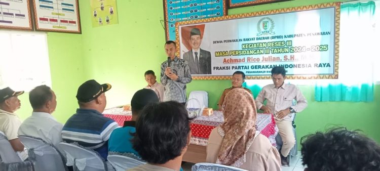 Ketua DPRD Pesawaran Serap Aspirasi Warga Soal Jalan, Irigasi, hingga Ekonomi Desa