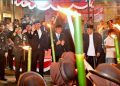 Malam Pawai Obor HUT ke-80 RI, Kalianda Bersinar dengan Semangat Kemerdekaan
