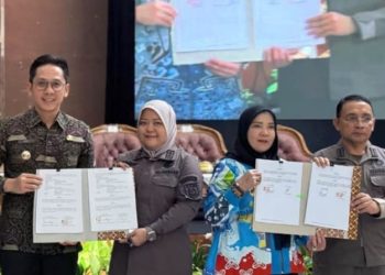 Bupati Lampung Selatan Hadiri Penandatanganan Kerja Sama “Jaga Desa” untuk Perkuat Pengelolaan Dana Desa