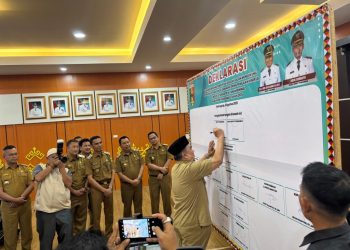 Tegaskan Komitmen Pelayanan Publik, Bupati Tanggamus Deklarasikan Peningkatan SPM Lewat Aplikasi SI MOLEK