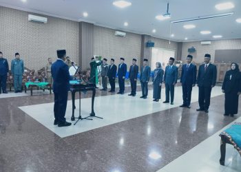 Bupati Pringsewu Lantik 10 Pejabat Baru, Dorong Peningkatan Kinerja Pelayanan Publik