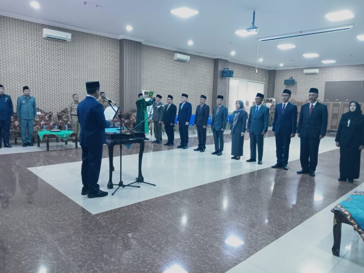 Bupati Pringsewu Lantik 10 Pejabat Baru, Dorong Peningkatan Kinerja Pelayanan Publik