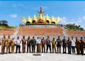 Pemkab Lampung Selatan Matangkan Persiapan Upacara HUT ke-80 RI di Menara Siger