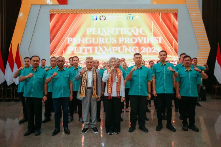 Wabup Jihan Nurlela Hadiri Pelatinkan Pengurus Pelti Lampung
