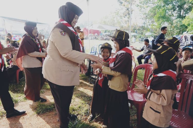 Hari Pramuka Ke-64, Kwarcab Pringsewu Gelar Pesta Siaga