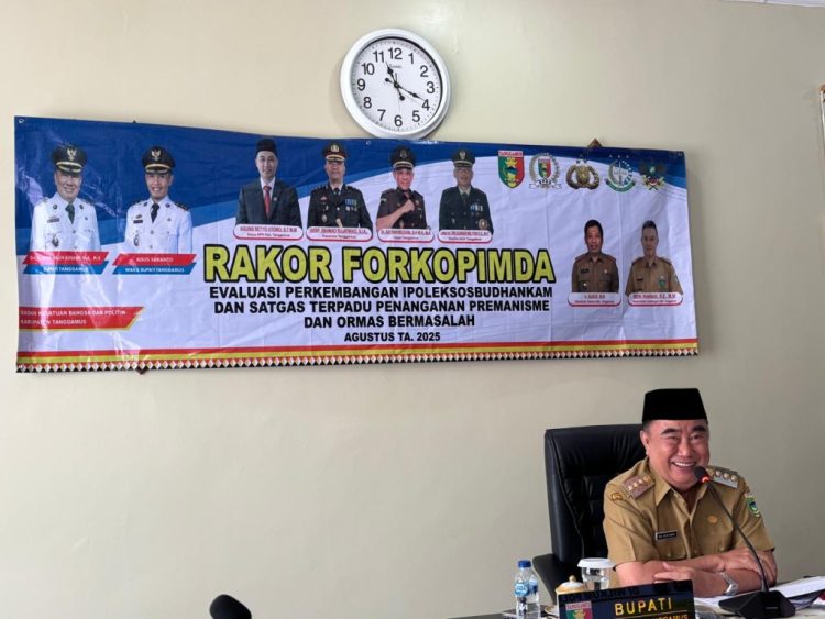 Rakor Forkopimda Tanggamus Bahas Antisipasi Dinamika Global dan Penanganan Bencana