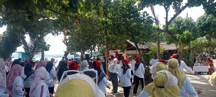 Senam Ceria DWP Pesawaran Meriahkan HUT Kabupaten ke-18