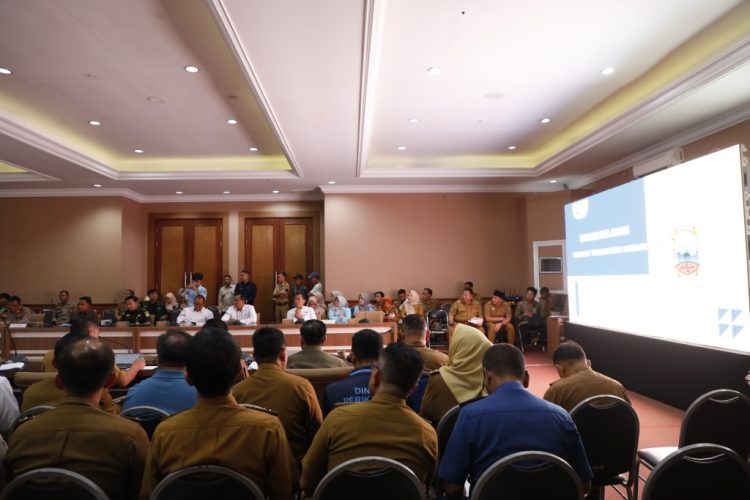 Rakor Persiapan Hut Ri Ke-80 Di Lampung Selatan Fokus Di Menara Siger