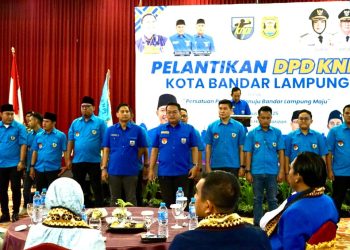KNPI Bandar Lampung 2025-2028 Resmi Dilantik, Pemuda Siap Jadi Motor Perubahan