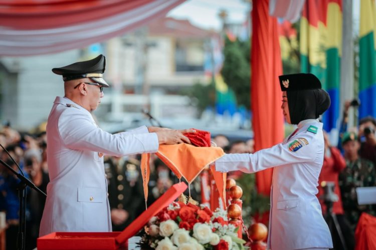 Upacara HUT RI ke-80 di Lampung Serukan Semangat Menuju Indonesia Emas 2045