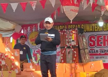 Ribuan Warga dan KBSB Kecamatan Kalianda Meriahkan HUT ke-80 RI dengan Jalan Sehat dan Door Prize Menarik
