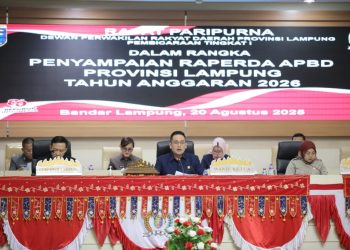 Pemprov Lampung Serahkan Dokumen Raperda APBD 2026 kepada DPRD, Fokus pada Pendidikan, Infrastruktur, dan Pemulihan Ekonomi