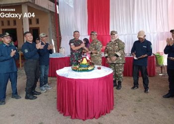 Bupati Pringsewu Tutup Karya Bakti TNI di Pekon Tanjungrusia Timur