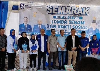 HUT PAN ke-27 di Lampung Utara Warnai dengan Kegiatan Sosial dan Kebersamaan