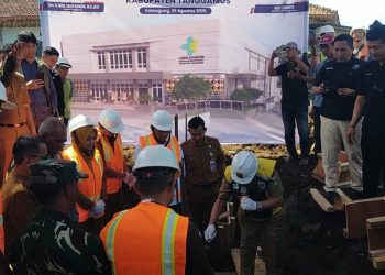 Bupati Tanggamus Resmikan Groundbreaking Labkesda, Dorong Layanan Kesehatan Modern dan Terjangkau