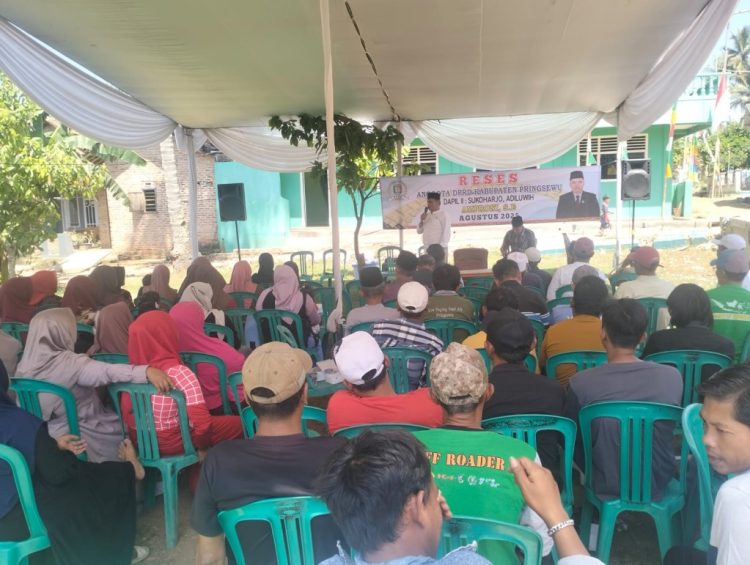 Jalan Rusak dan Drainase Buruk Jadi Keluhan Warga Pringsewu Utara Saat Reses DPRD