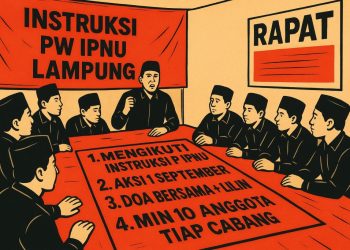 IPNU Lampung Gerakkan Aksi Besar 1 September, Tegaskan Solidaritas Bersama Rakyat