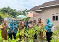 Ketua TP-PKK Tanggamus Tinjau Kesiapan Desa Tapis di Semaka
