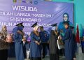 57 Lansia di Tanggamus Ikuti Wisuda Sekolah Lansia “Kasih Ibu”