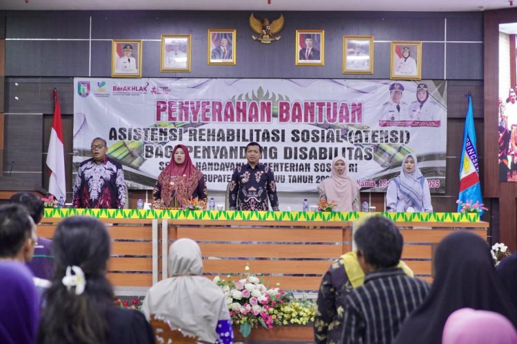 Kemensos Salurkan Bantuan ATENSI untuk Penyandang Disabilitas di Pringsewu