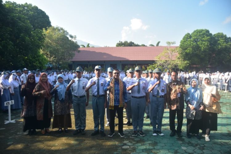 Gelorakan Semangat Anti Narkoba, BNNK Lampung Selatan Perkuat Pendidikan P4GN di SMAN 2 Kalianda